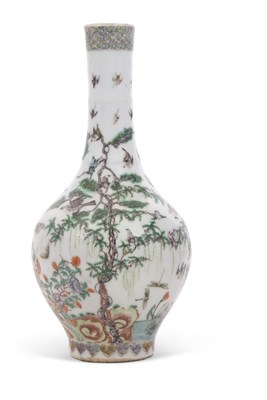 Lot 162 - A Chinese Porcelain vase of baluster shape...