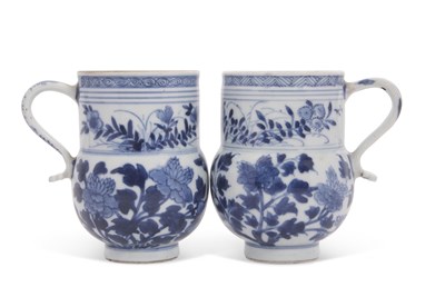 Lot 175 - A pair of 18th Century Chinese porcelain small...