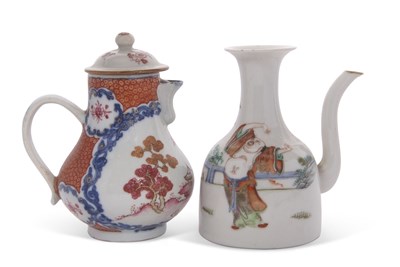 Lot 182 - A Chinese porcelain wine bottle with Chinese...