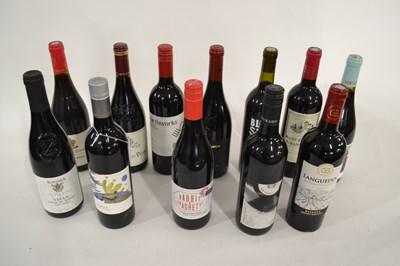 Lot 237 - A case of six new and old world assorted reds...