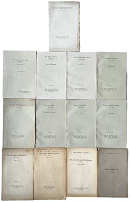 Lot 1280 - BRITISH ACADEMY OBITUARIES: 13 editions in...