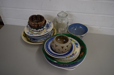 Lot 624 - MIXED LOT VARIOUS HOUSEHOLD CERAMICS AND GLASS...