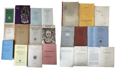 Lot 1324a - A box of booklets and journal articles...