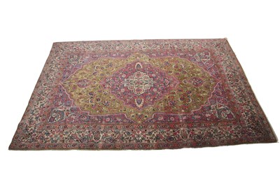 Lot 585 - A large 20th Century Middle Eastern wool floor...