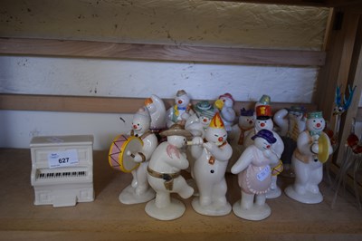 Lot 627 - COLLECTION OF ROYAL DOULTON SNOWMAN MODELS...