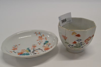 Lot 366 - An 18th Century Japanese porcelain tea bowl of...