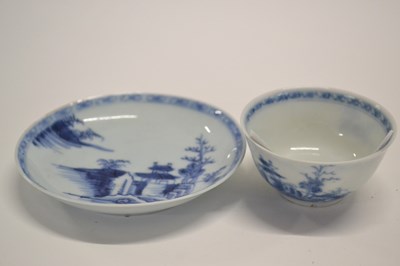 Lot 372 - A further Chinese porcelain tea bowl and...