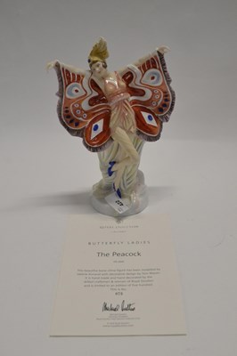 Lot 422 - A Royal Doulton model entitled The Peacock...