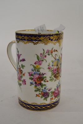 Lot 468 - A late 19th century Samson porcelain tankard...