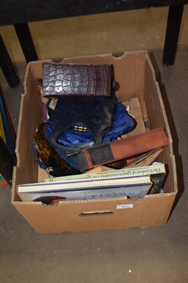 Lot 641 - ONE BOX VARIOUS MIXED ITEMS TO INCLUDE BOOKS,...