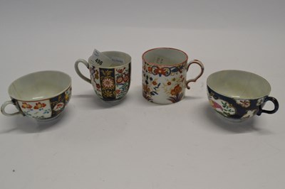 Lot 498 - An 18th Century Worcester porcelain cup, the...