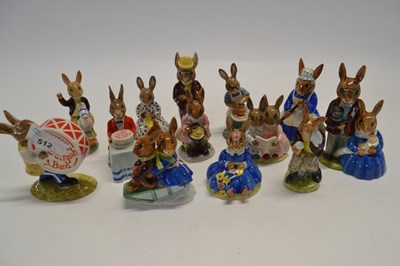 Lot 512 - A group of Royal Doulton Bunnikins figures BP5,...