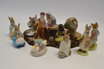 Lot 513 - Royal Albert figures without boxes BP6...