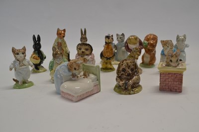 Lot 514 - Group of Royal Albert figures BP6A backstamp...