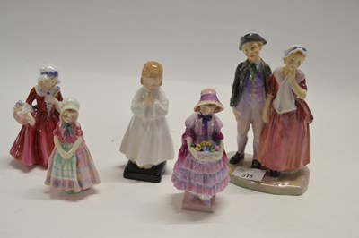 Lot 518 - A Royal Doulton figure A Courting, HN2004