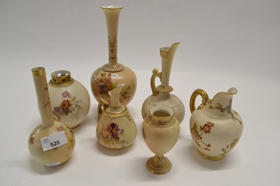 Lot 520 - Group of early 20th Century Royal Worcester...