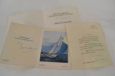 Lot 536 - Edward Heath autograph letter