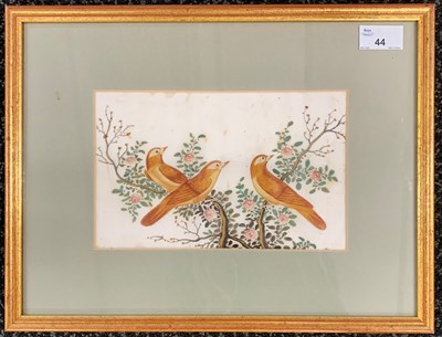 Lot 44 - Chinese School, 19th century, watercolour on...