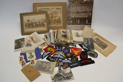 Lot 558 - Box containing a quantity of mainly military...