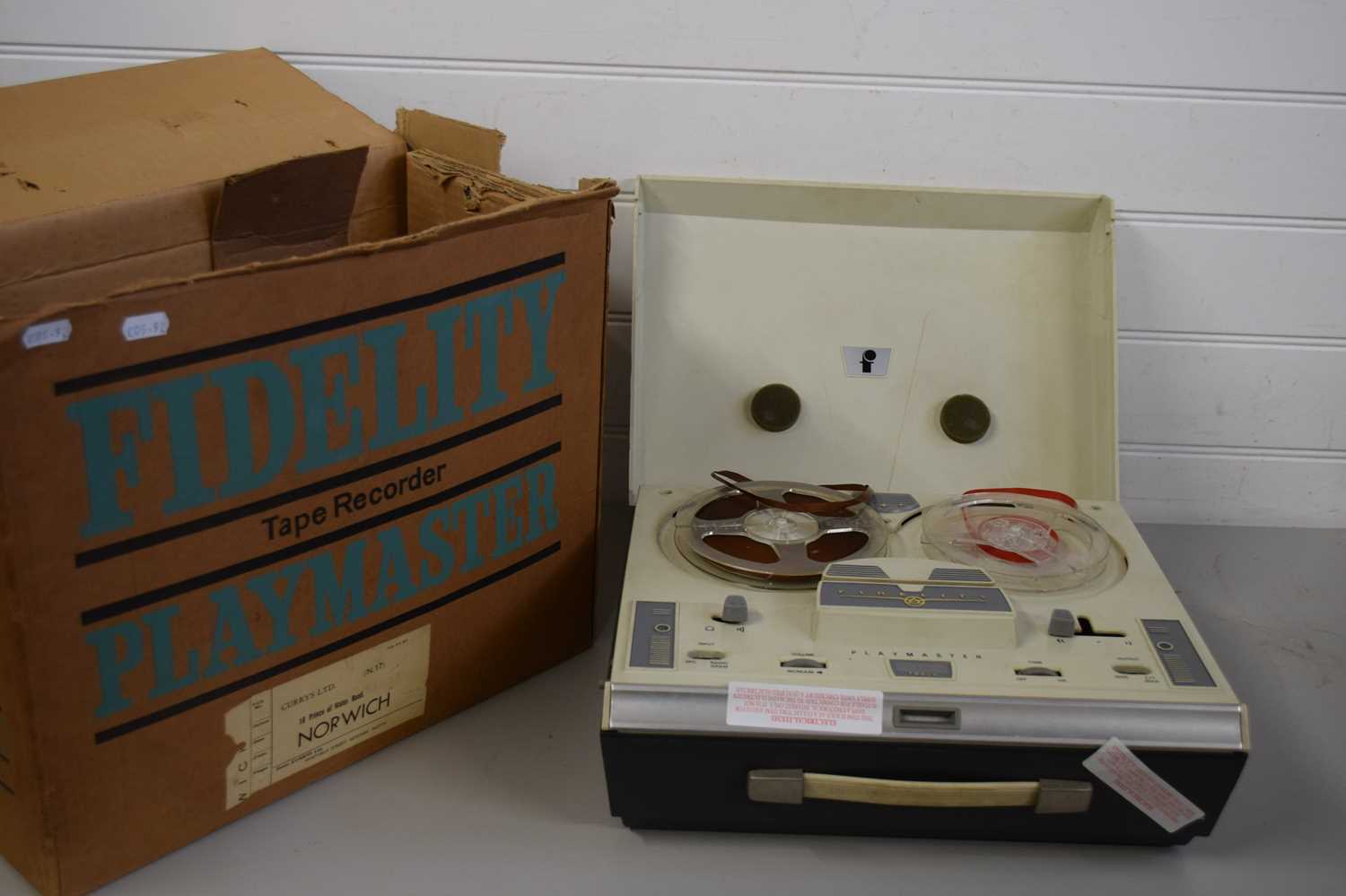 Lot 654 - FIDELITY REEL TO REEL TAPE RECORDER