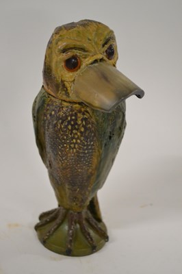 Lot 286 - Martinware Style "Ugly Bird" Jar and Cover