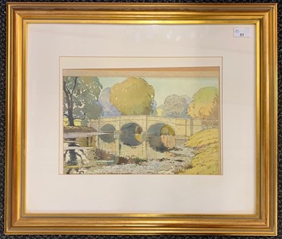 Lot 51 - E.R.Roberts (British, 20th century), "View of...