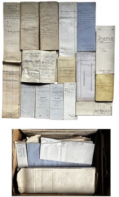 Lot 1312 - ONE BOX: Various documents and ephemera...