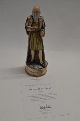 Lot 464 - Royal Doulton figure of Leonardo da Vinci from...