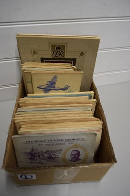 Lot 221 - BOX OF VARIOUS ALBUMS, PLAYERS AND WILLS...