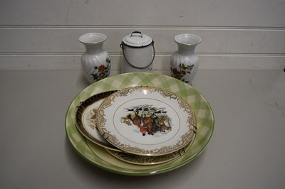 Lot 224 - MIXED LOT VARIOUS CERAMICS TO INCLUDE HUNTING...
