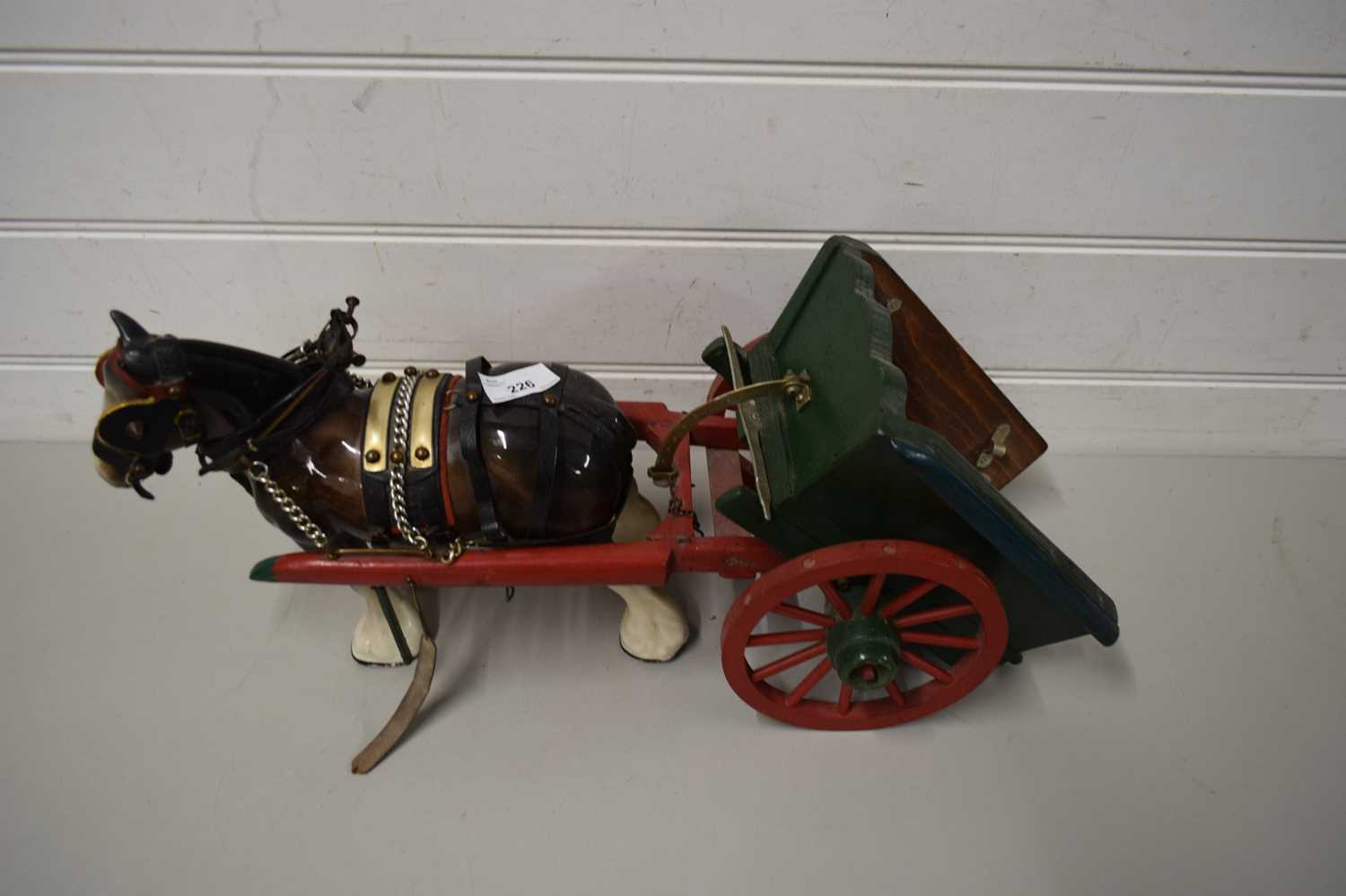 Lot 226 - MODEL HORSE CART