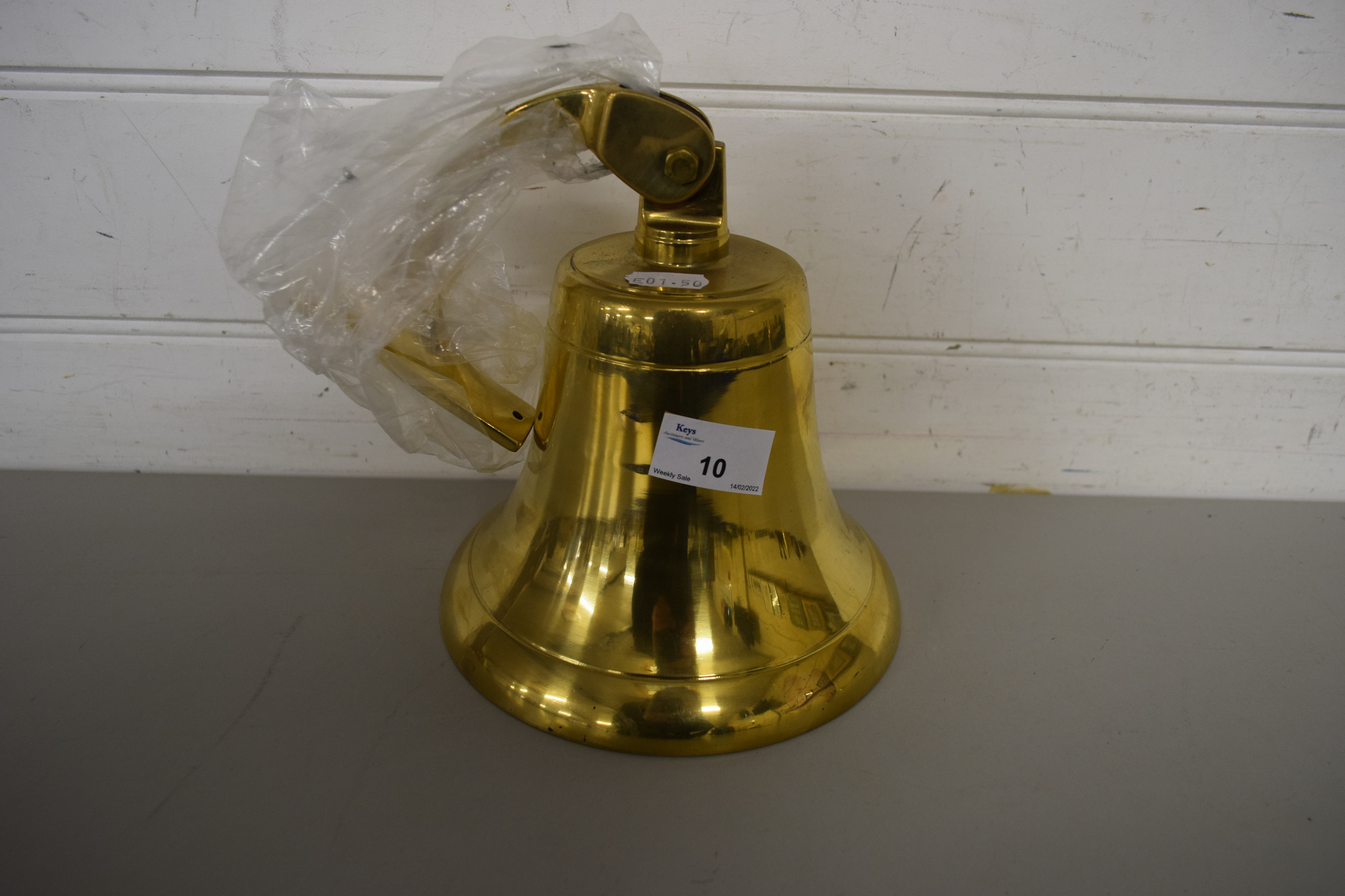 Lot 10 BRASS BELL