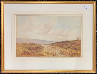 Lot 64 - Frank Rousse (exhibited 1897-1915), Moorland /...