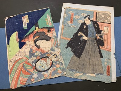 Lot 69 - Attributed to Utugawa Kunisada...