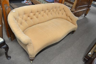 Lot 603 - Holland and Son - a Victorian button back sofa...