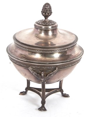 Lot 55 - An early 20th Century French silver bowl and...