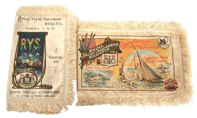 Lot 197 - Rare Royal Yacht Squadron Regatta Firework...