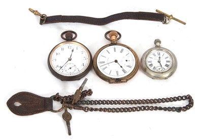 Lot 214 - Mixed Lot: Pocket watches to include a gold...