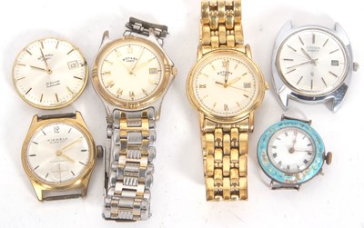 Lot 262A - Mixed Lot: Wristwatches to include a white...