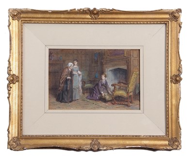 Lot 628a - George Goodwin Kilburne RI RBA (British,...