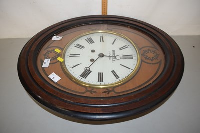 Lot 5 - Early 20th Century wall clock marked Boxel,...