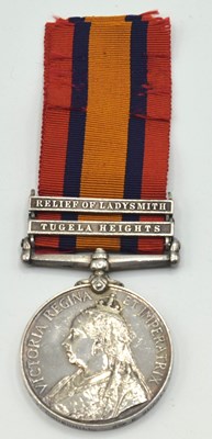 Lot 68 - Queen Victoria South Africa medal with Relief...