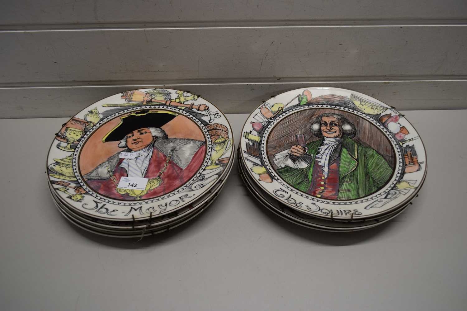 Lot 142 - QUANTITY OF ROYAL DOULTON COLLECTORS PLATES,...