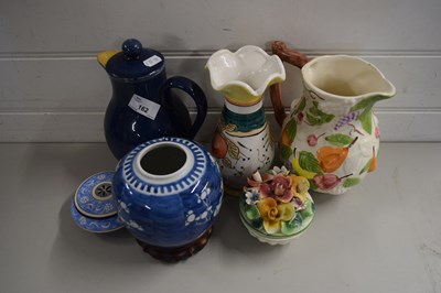 Lot 162 - DENBY WARE COFFEE POT, SMALL CHINESE PORCELAIN...