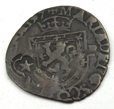 Lot 136 - Mary 1st 1 plack 1557 hammered coin