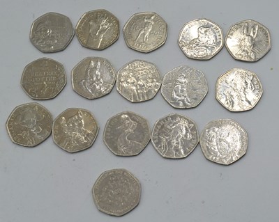 Lot 91 - Collection of 50p's