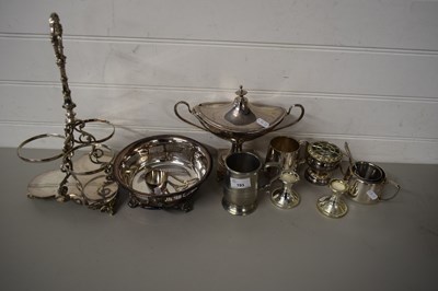 Lot 193 - QUANTITY OF PLATED WARES