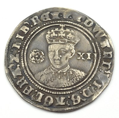 Lot 20 - Edward VI (1551-3) silver shilling british...