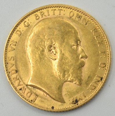 Lot 32 - ERVII 1909 Full Gold Sovereign