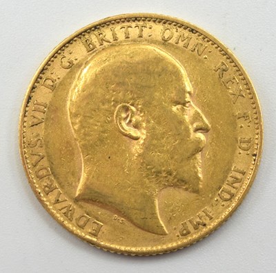 Lot 33 - ERVII 1910 Full Gold Sovereign